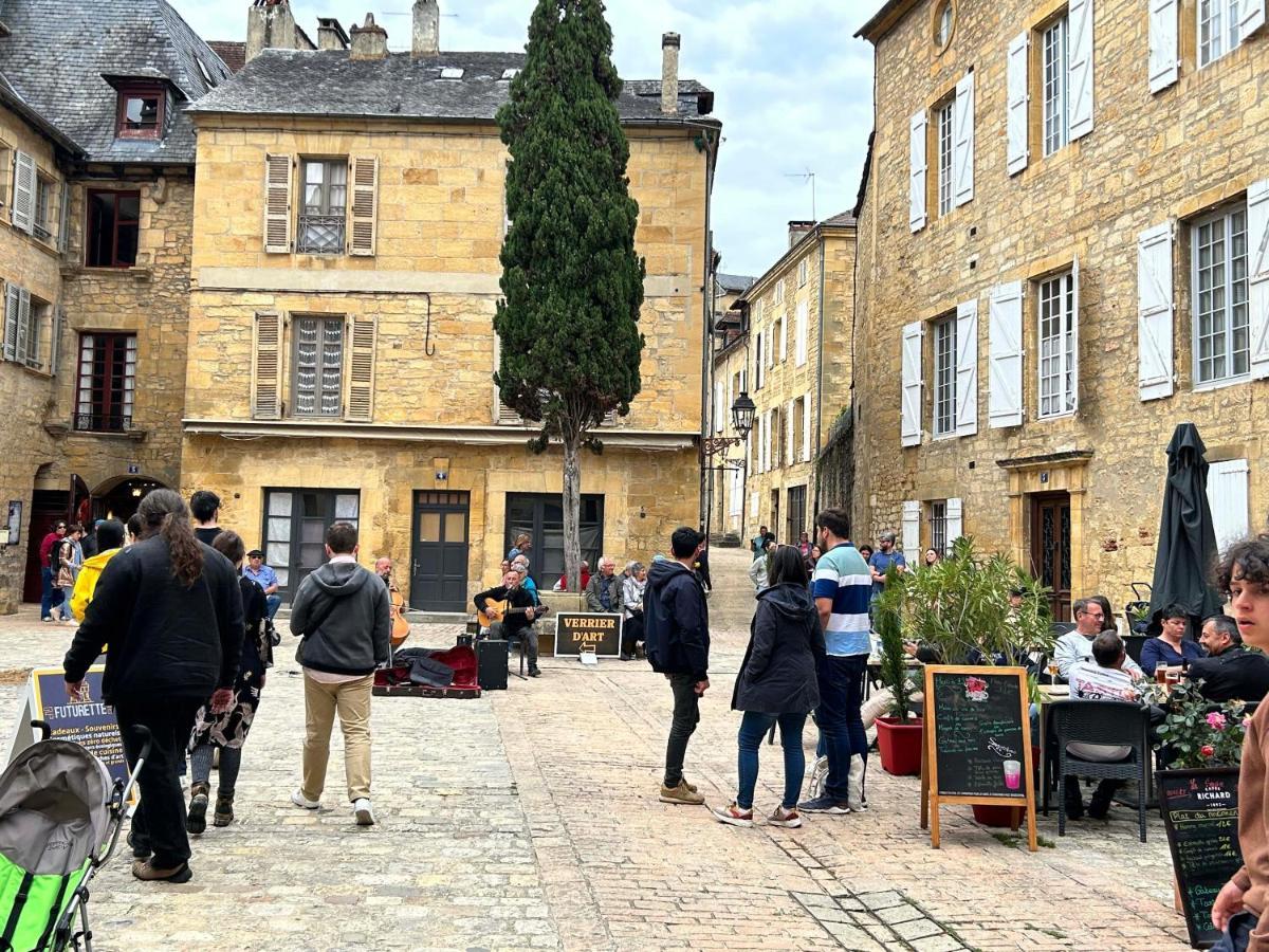 Le Balconnet Apartment Sarlat-la-Caneda Luaran gambar